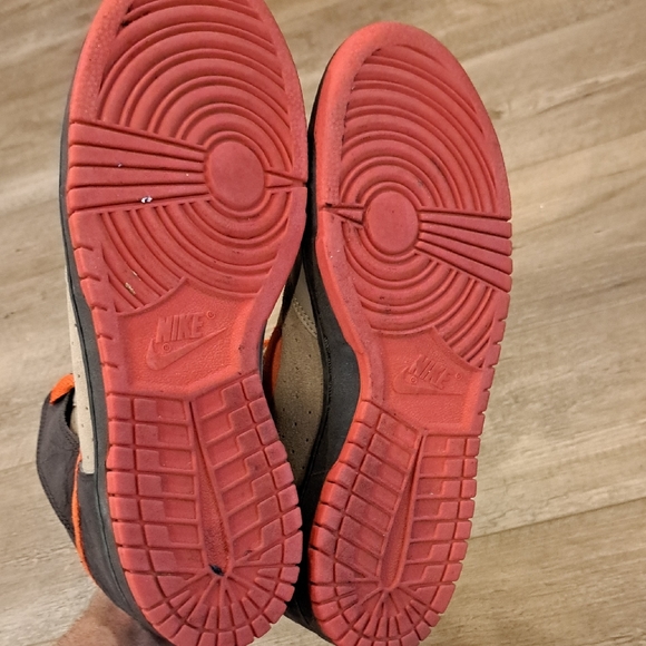 Nike Sb Dunk HIgh Bone Team Orange 2008 317982-081 - Picture 9 of 9